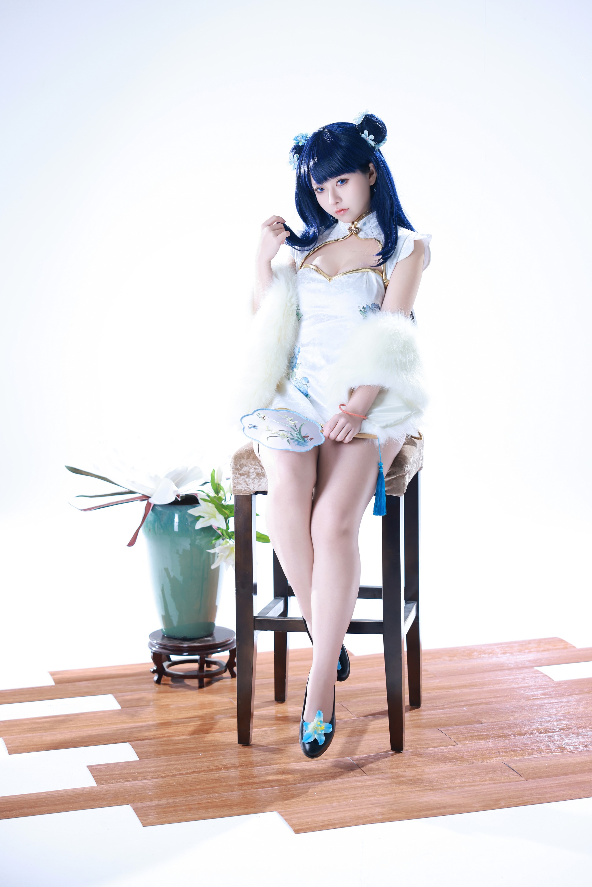 图片[1]-G44不会受伤 – NO.139 宝多六花旗袍[34P]-XikXak
